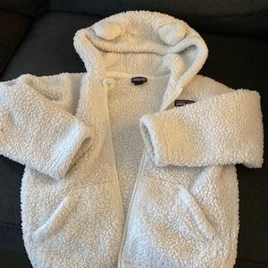 Toddler soft Patagonia fleece with ears